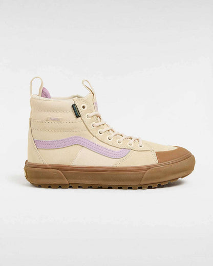 Vans MTE Sk8-Hi Waterproof Shoes-Beige/Purple | Vans |