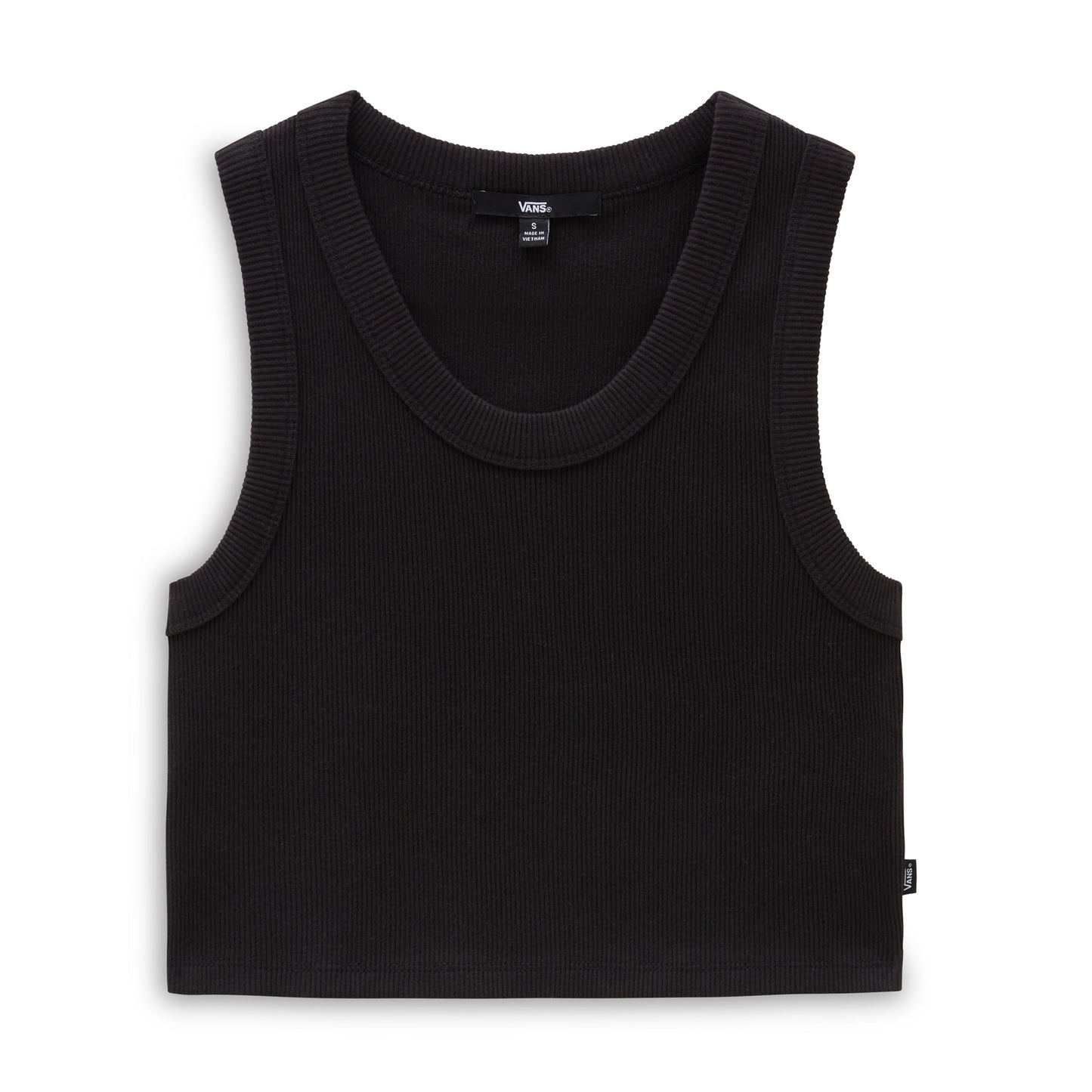 Vans Drew Rib Tank Top-Black | Vans |