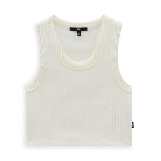 Vans Womens Drew Rib Tank - Marshmallow | Vans |