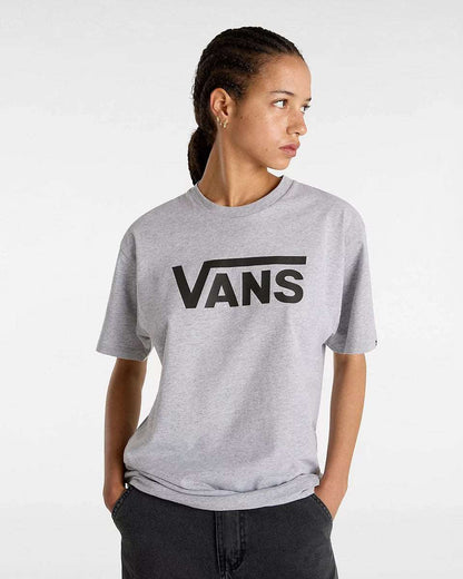 Vans Classic Logo T-shirt-Athletic Heather