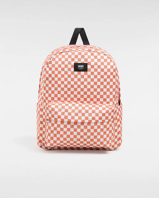 Vans Old Skool Check Backpack-Orange