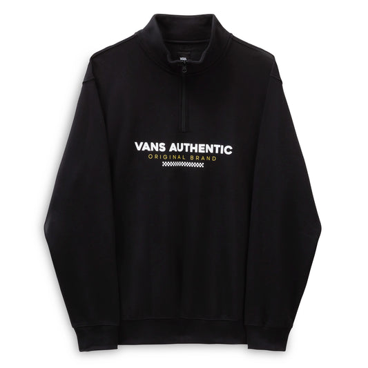 Vans Men's Sport Half Zip Sweatshirt-Black