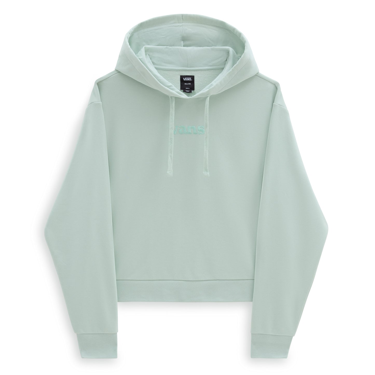 Vans Women's Essential Relaxed Fit Pullover Hoody- Pale Aqua