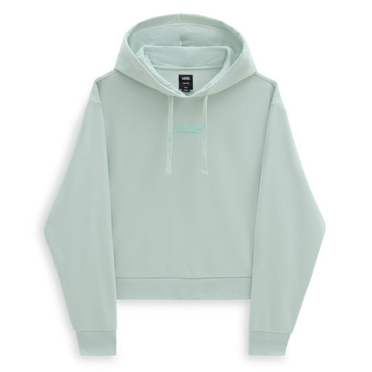 Vans Women's Essential Relaxed Fit Pullover Hoody- Pale Aqua
