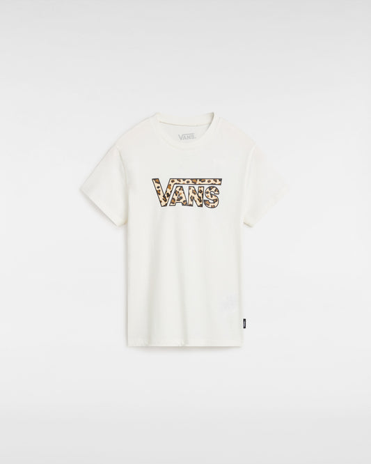 Vans Girls Felidae Drop V t-shirt-White