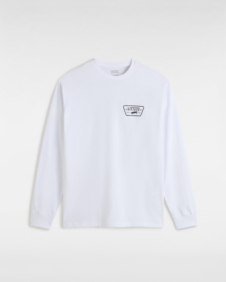 Vans Full Patch Long sleeve T-shirt-White