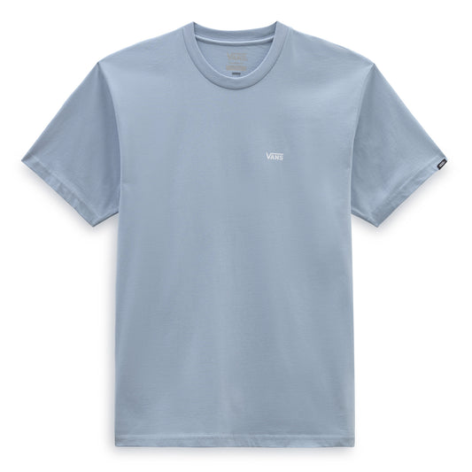 Vans Men's Left Chest Logo T-shirt-Dusty Blue