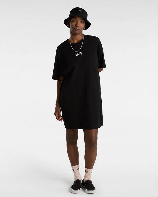 Vans Women’s Center Vee Tee Dress (black) | Vans | Dress