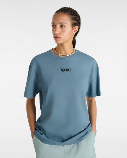 Vans Flying V Oversized T-Shirt-Bluestone