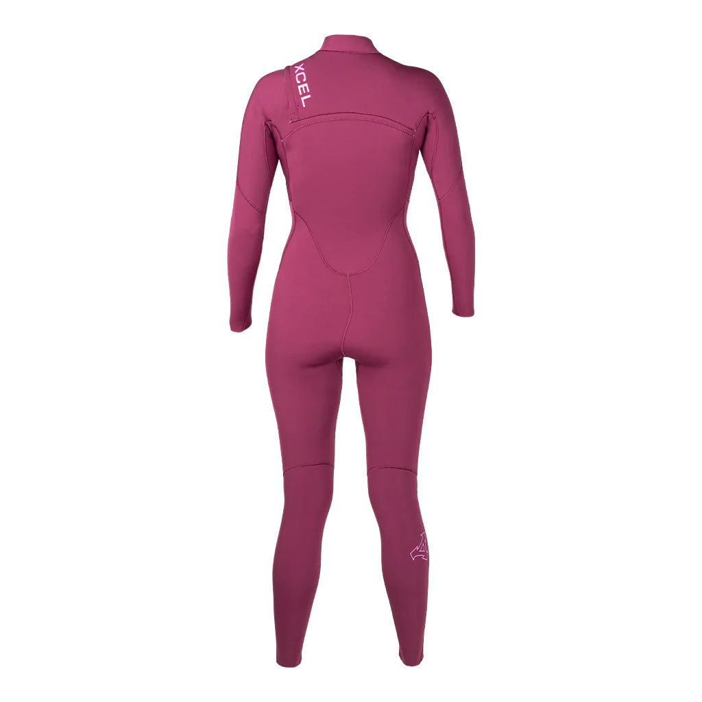 XCEL WOMEN'S COMP 3/2 CHEST ZIP WETSUIT