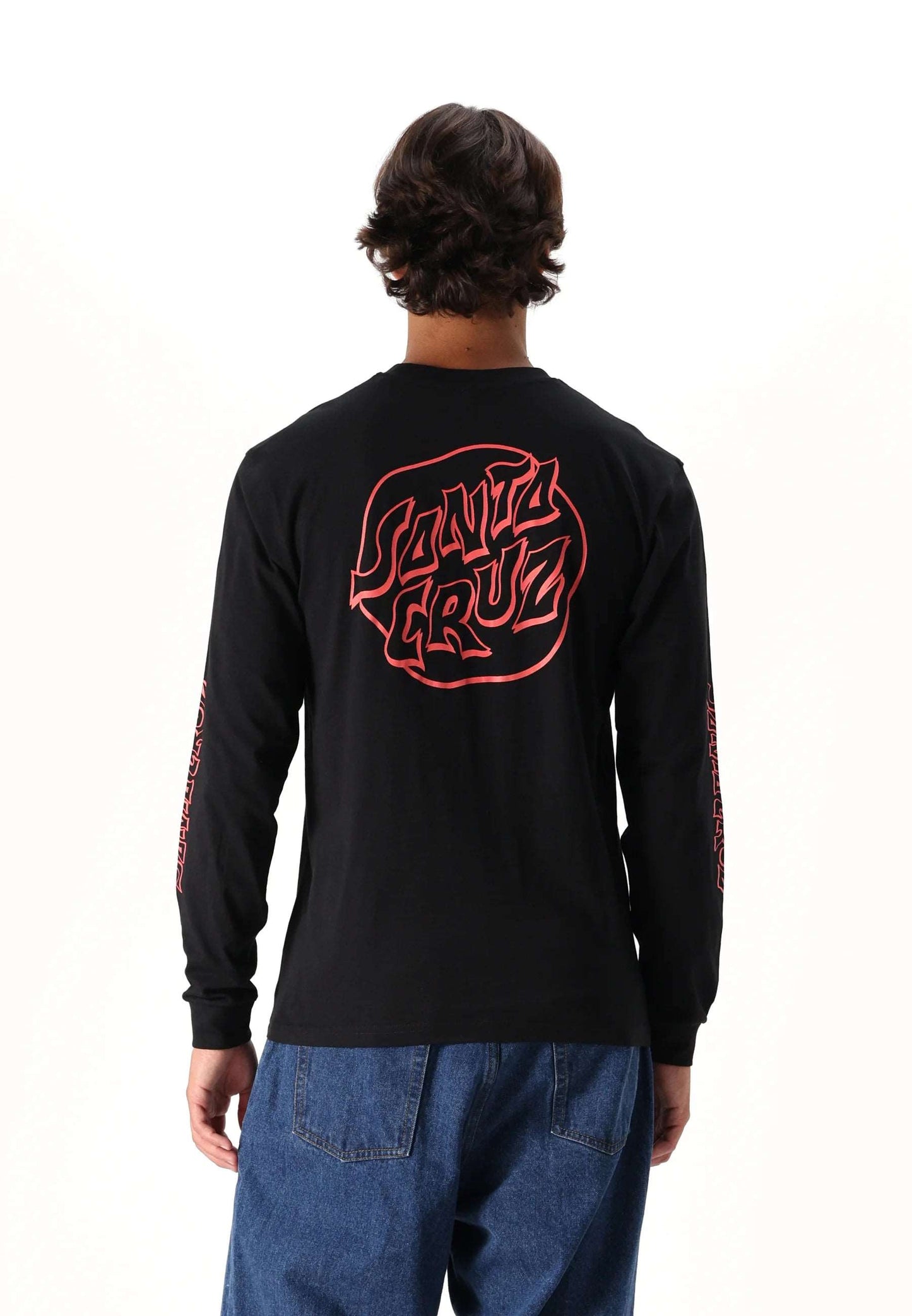 Santa Cruz Fever Dream Mono Dot Long Sleeve T Shirt