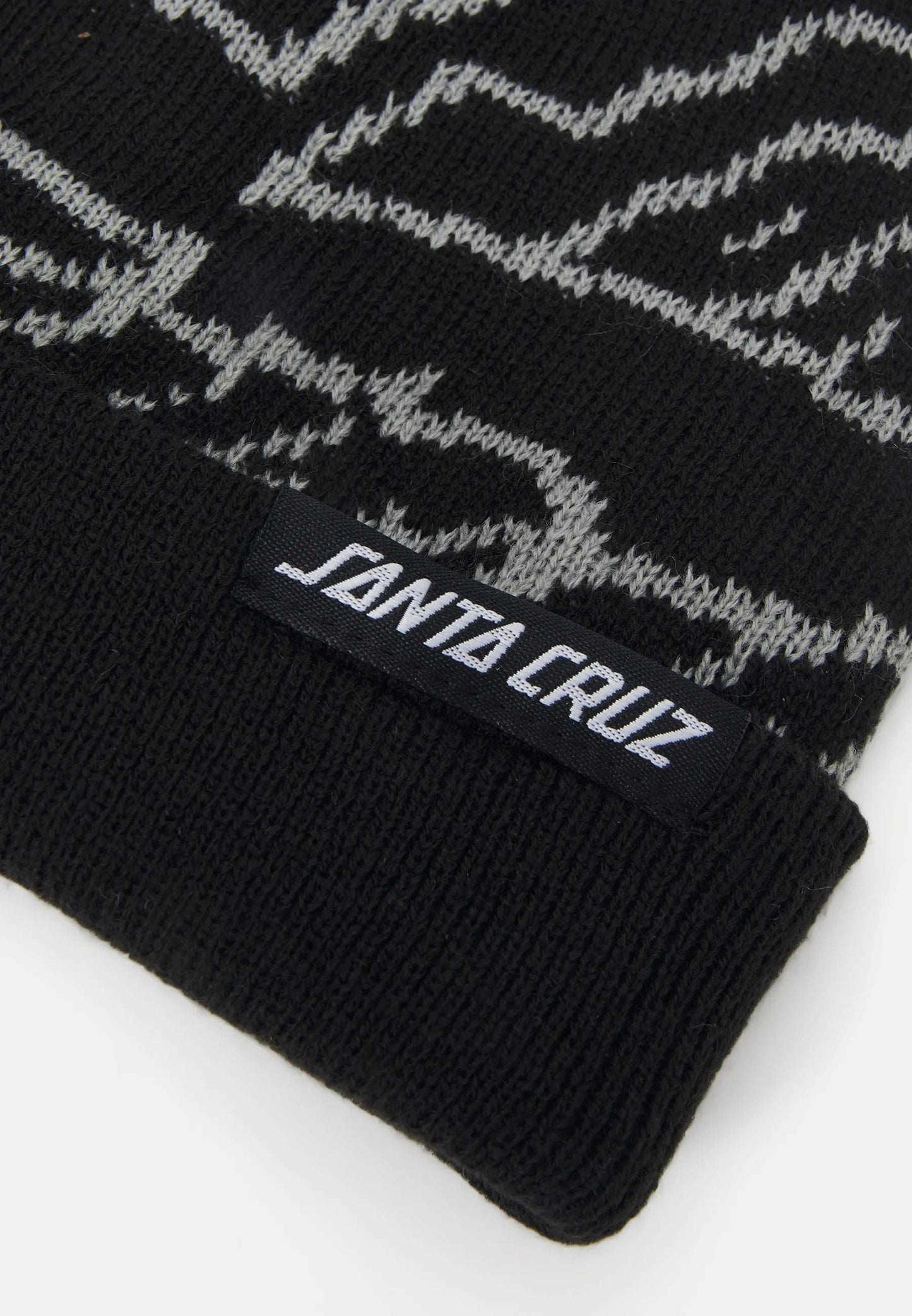 Santa Cruz Creep Repeat Beanie-Black