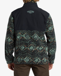 Billabong Boundary Re-issue - Polar Fleece Half Zip Pullover-black