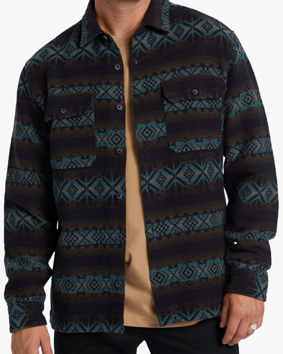 Billabong Offshore Jacquard Flannel -Black