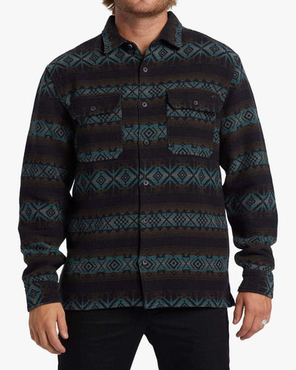 Billabong Offshore Jacquard Flannel -Black