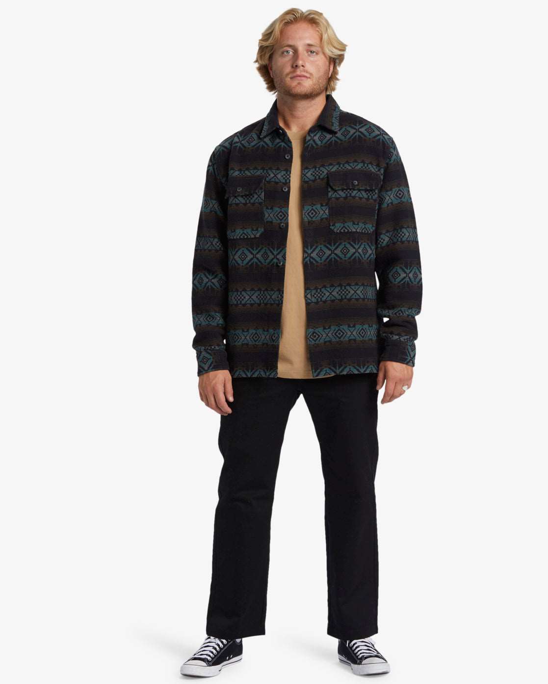 Billabong Offshore Jacquard Flannel -Black