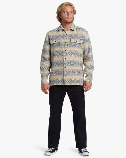 Billabong Offshore Jacquard Flannel - Taupe