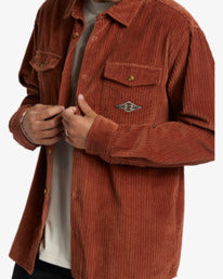 Billabong Bong Days - Long Sleeve Shirt-Rust