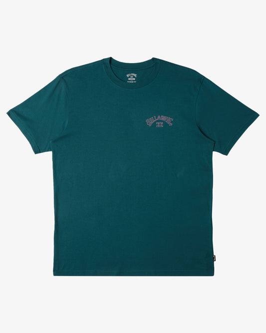 Billabong Men's Arch Fill - Short Sleeves-Real Teal