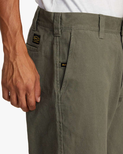 RVCA Americana Chinos-Olive