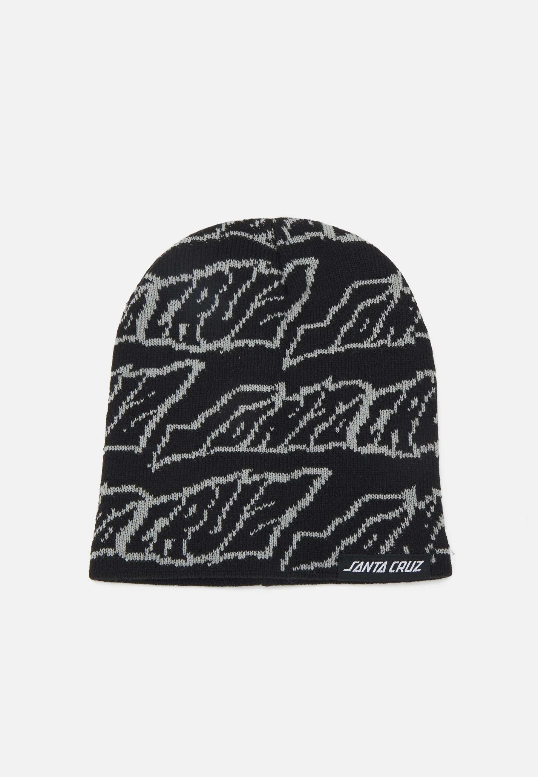 Santa Cruz Creep Repeat Beanie-Black