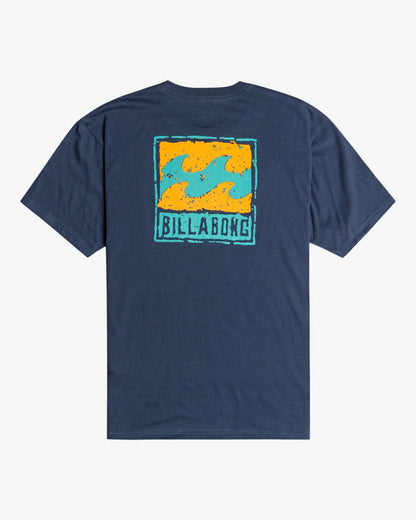 Billabong Stamp - T-Shirt for Men-Denim