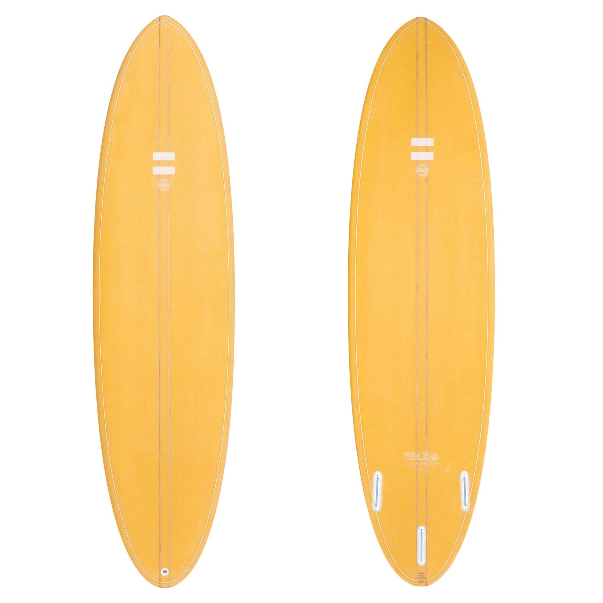 Indio “ The Egg “ Surfboard- Toasted Orange