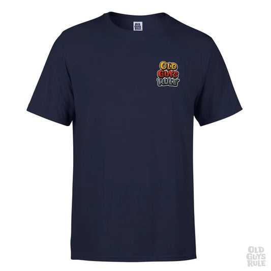 Old Guys Rule Good Vibrations IV T-Shirt-Navy