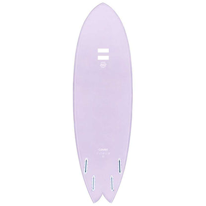 Indio “ Combo Quad“ Fish Surfboard- Lilac ( 2023 Model )