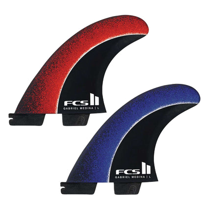 FCS II MEDINA TRI FIN SET ( Black / Red )