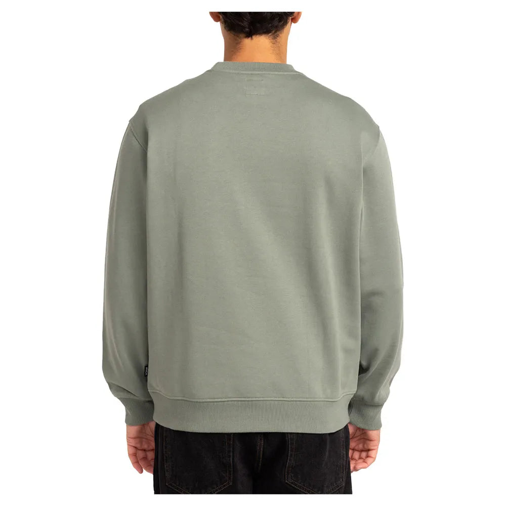 RVCA Cobra Service Sweatshirt-Jade