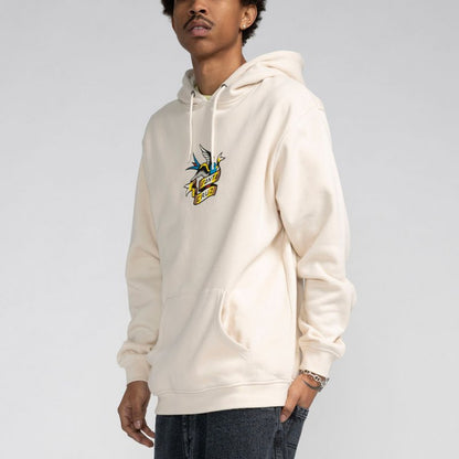 Santa Cruz Men's Sommer Sparrow Hooded Sweatshirt-Chalk