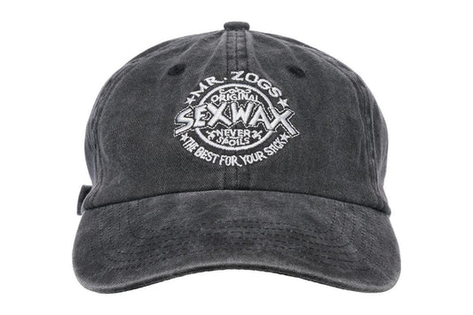 Mr Zogs Sex Wax Dads Cap-Washed Black