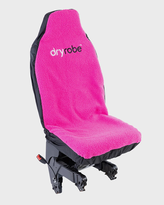 Dryrobe Water-repellent Car Seat Cover-Single-Black/Pink