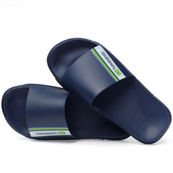 HAVAIANAS SLIDE BRASIL-Navy Blue