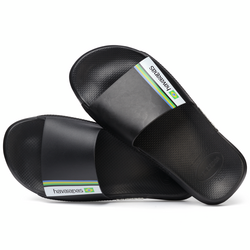 HAVAIANAS SLIDE BRASIL-Black